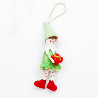 Christmas Elf Felt Ornament
