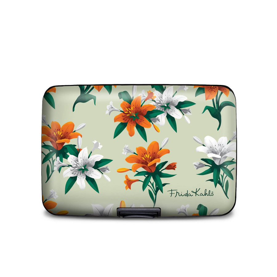 Frida Kahlo™ Tiger Lily Mint Armored Wallet