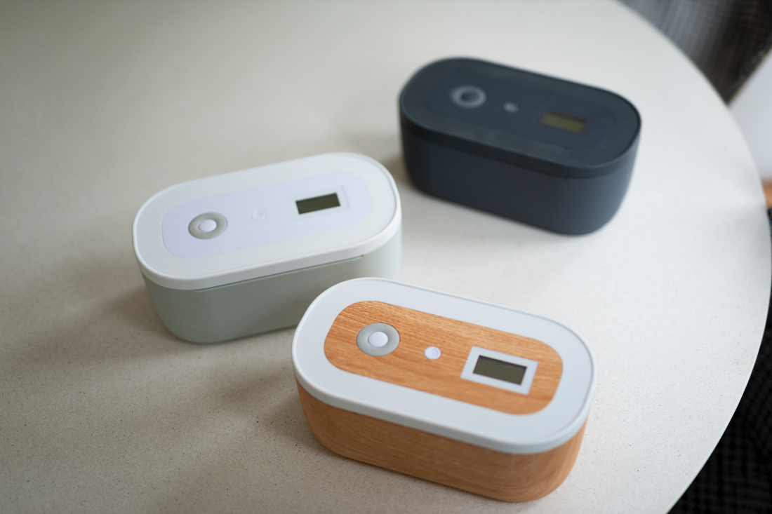 Charcoal Timed Lock Box for Phones, Screens & Addictions