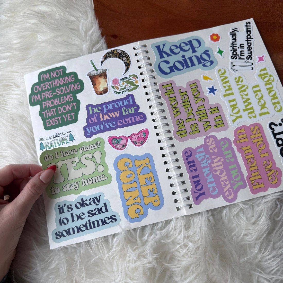 The Unused Sticker Book - Yellow