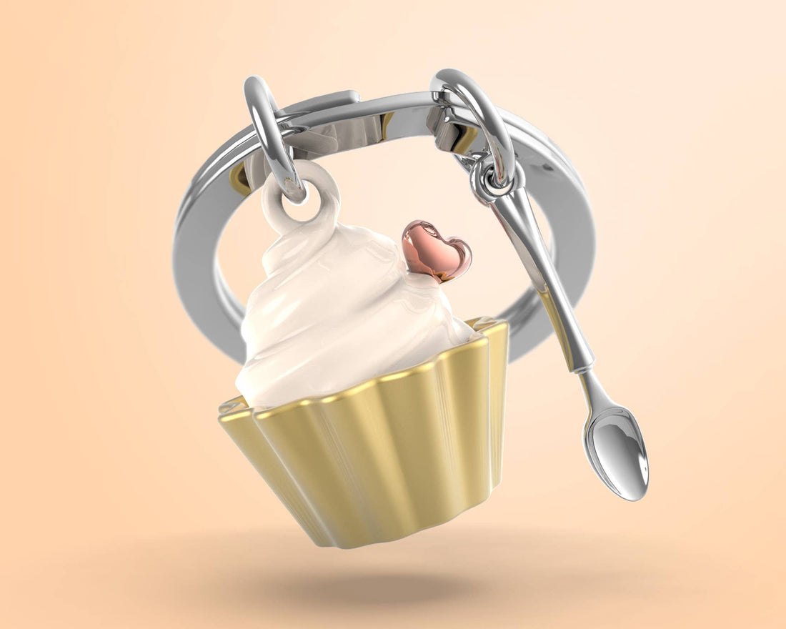 Cupcake Keyring