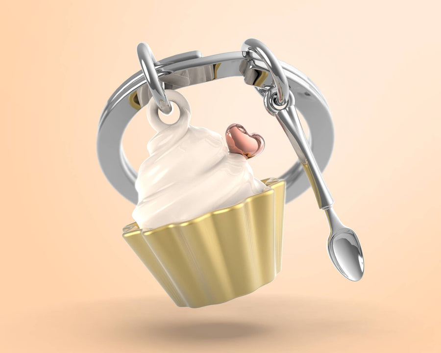 Cupcake Keyring