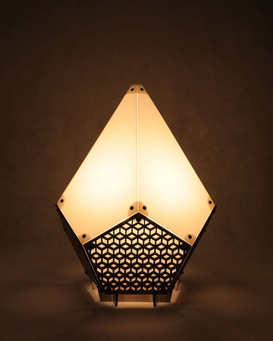 SINAR Tessellate 3D Papercraft Table Lamp