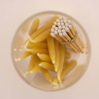 20 Minute Beeswax Mindful Candle Set: (Set of 20)