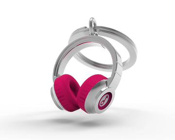 HEADPHONE KEYRING (PINK)