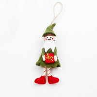 Christmas Elf Felt Ornament