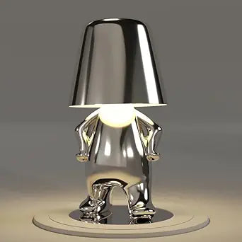 Thinker Lamps Gold or Silver