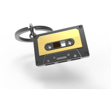 Audio Cassette Keyring