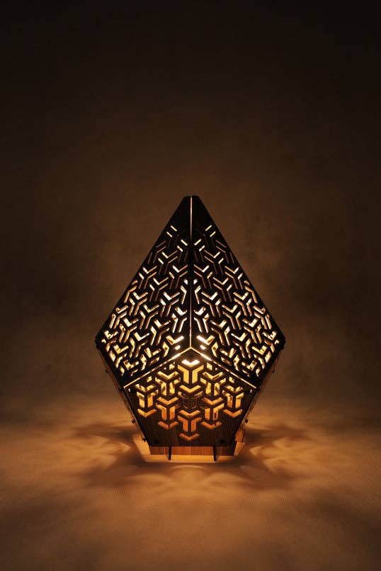 SINAR Arrow 3D Papercraft Table Lamp