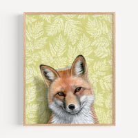 Red Fox Art Print