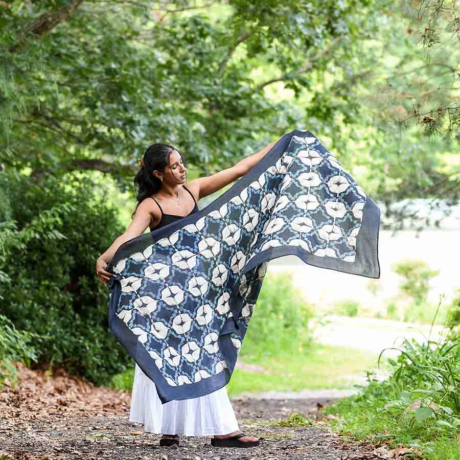 Artisan Block Print Scarf