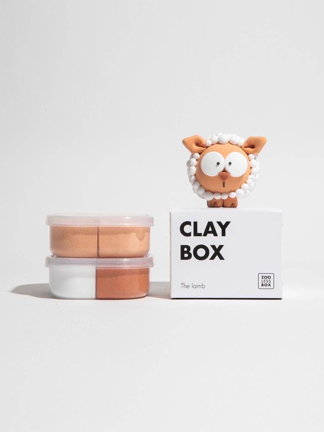 Lamb DIY Air Dry Clay Kit