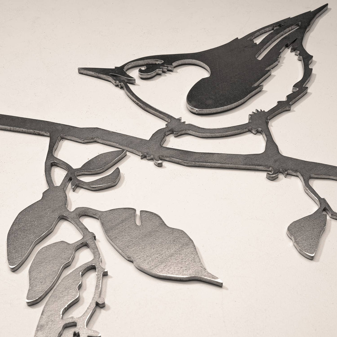 Nuthatch Metal Garden Art