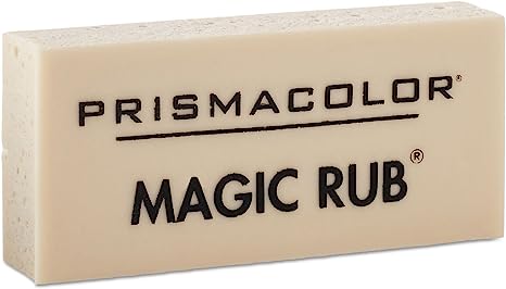 Magic Rub White Vinyl Eraser