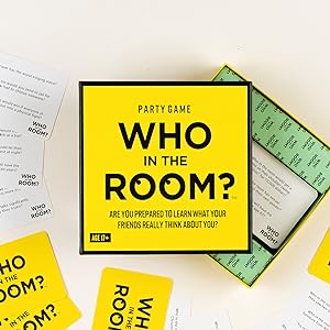 Card Game - Who in the room?