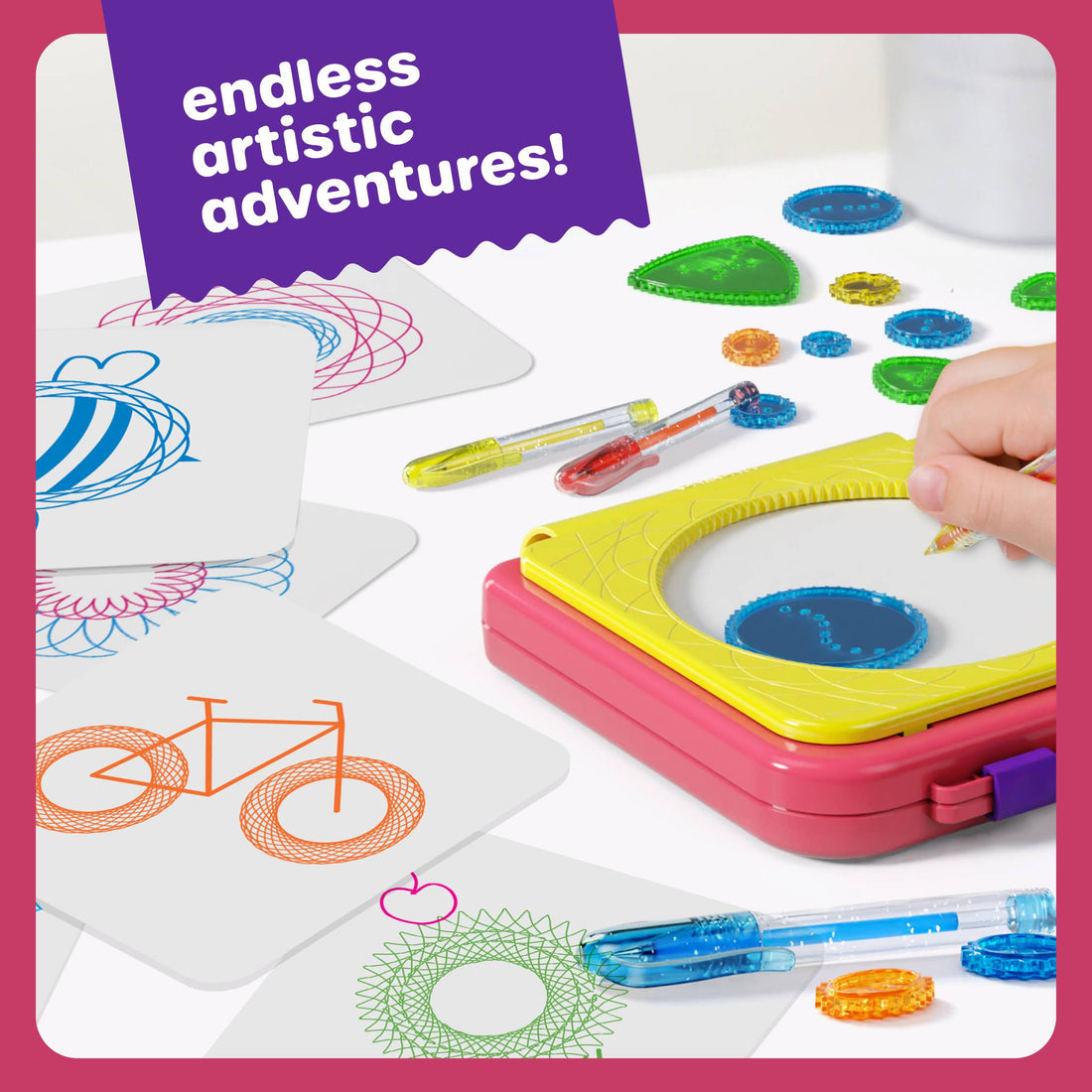 Spiral Art Kit for Kids