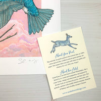 A Flight of Swallows - Archival Print