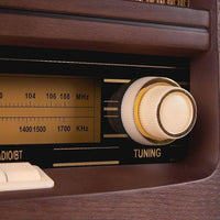 Fuse VINT Retro Radio with Bluetooth & Wireless Charger