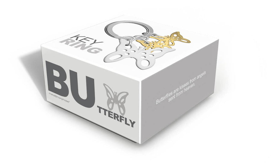 Butterfly Keyring