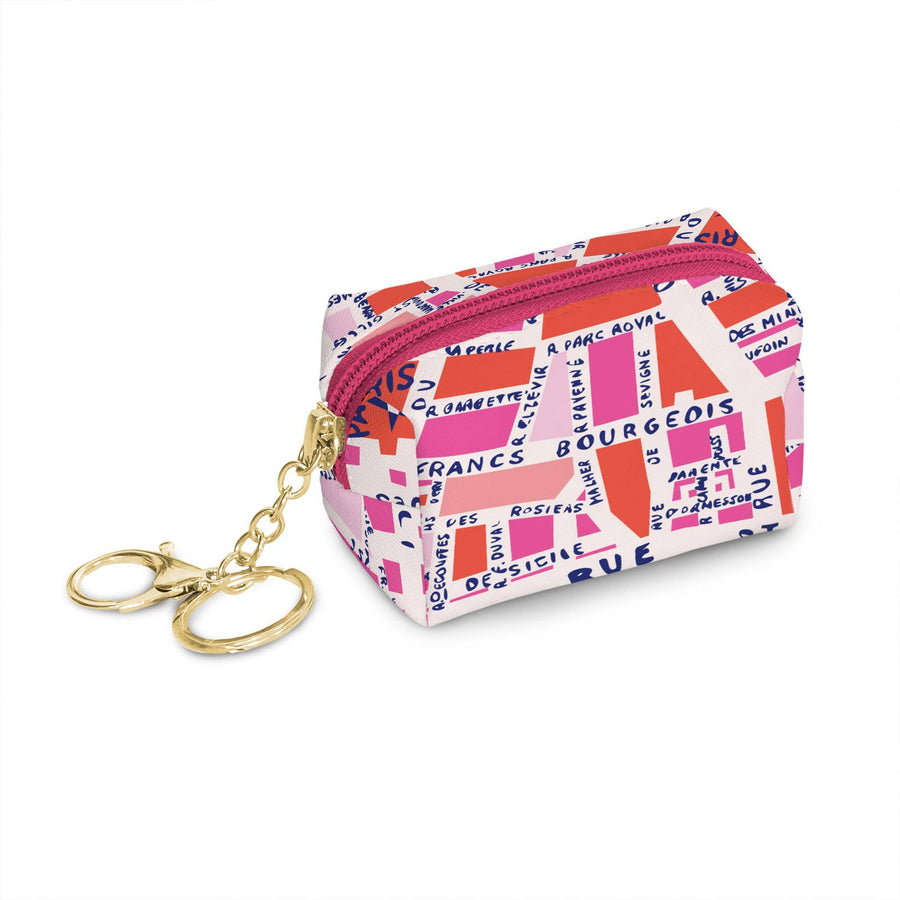 Rues de Paris Key Chain Pouch