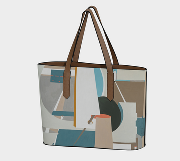 Looking Backwards Vegan Leather Tote