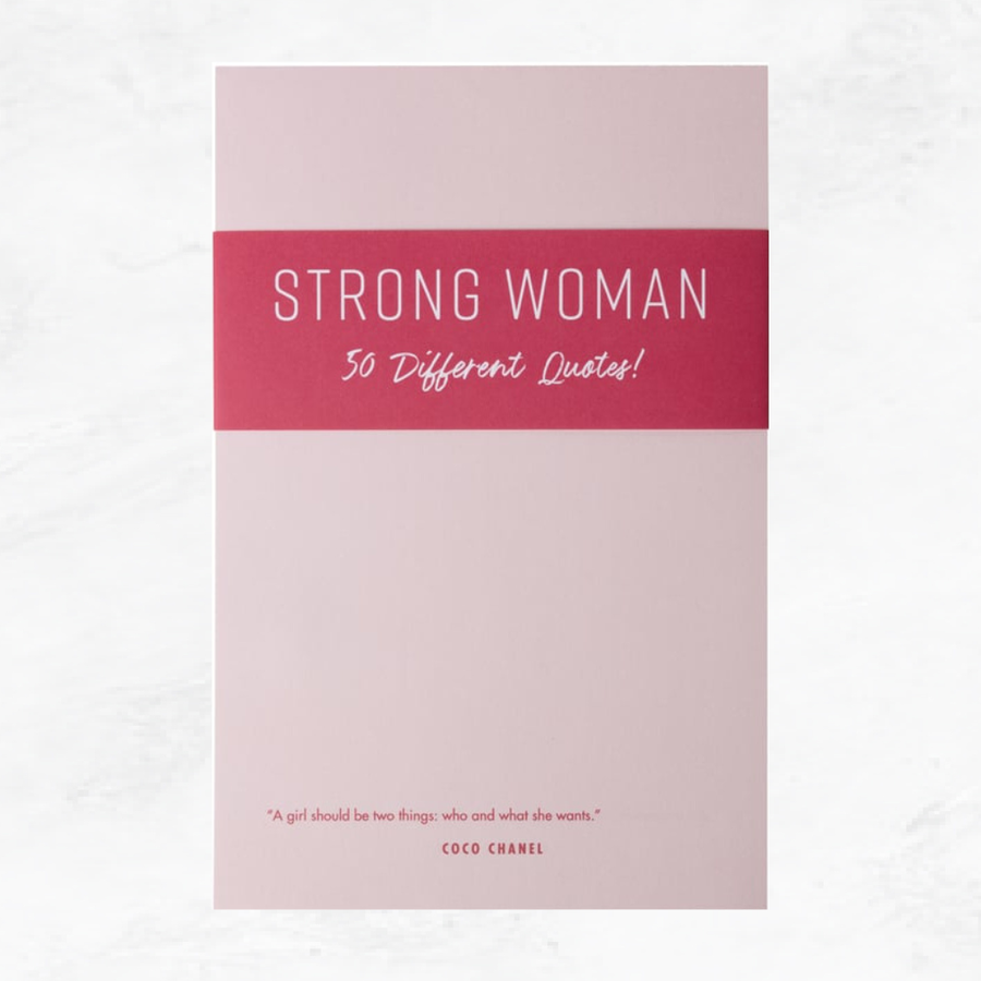50 Strong Woman Quotes Notepad
