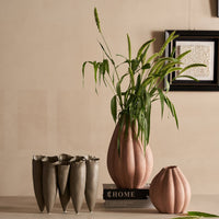 Ceramic Vase Gray Green