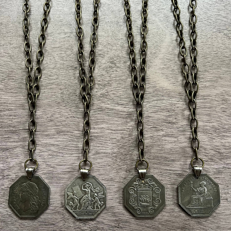 Versailles Token Necklace