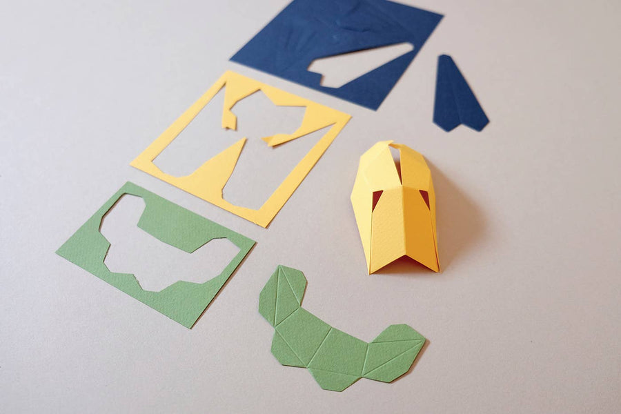 Great Tit  Bird 3D Paper Figure Kit