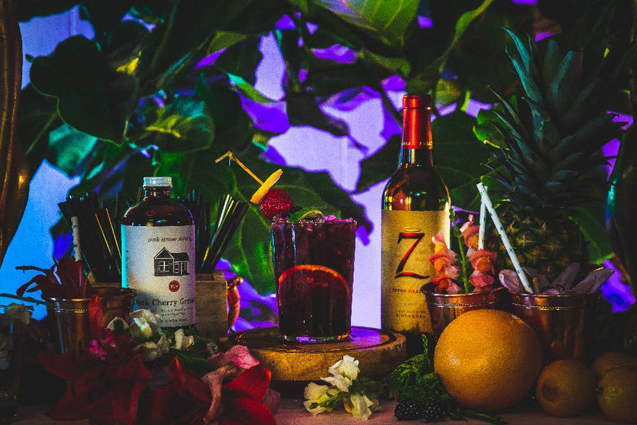 Dark Cherry Grenadine Simple Syrup