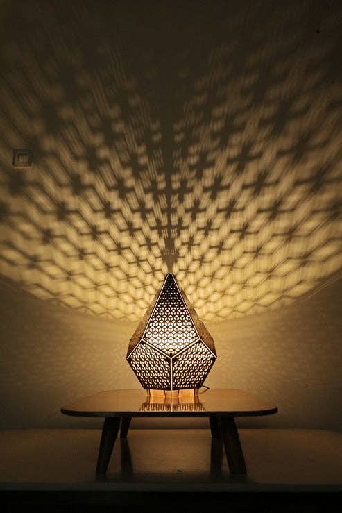 SINAR Tessellate 3D Papercraft Table Lamp