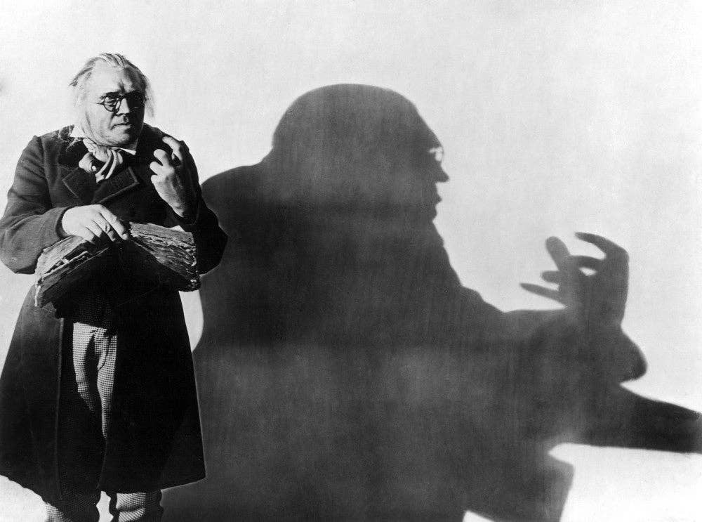 The Cabinet Of Dr. Caligari 1920 Poster - 14 x 11
