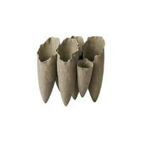 Ceramic Vase Gray Green