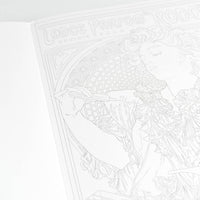 Alphonse Mucha Artists' Coloring Book