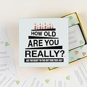 Card Game - How old are you really?