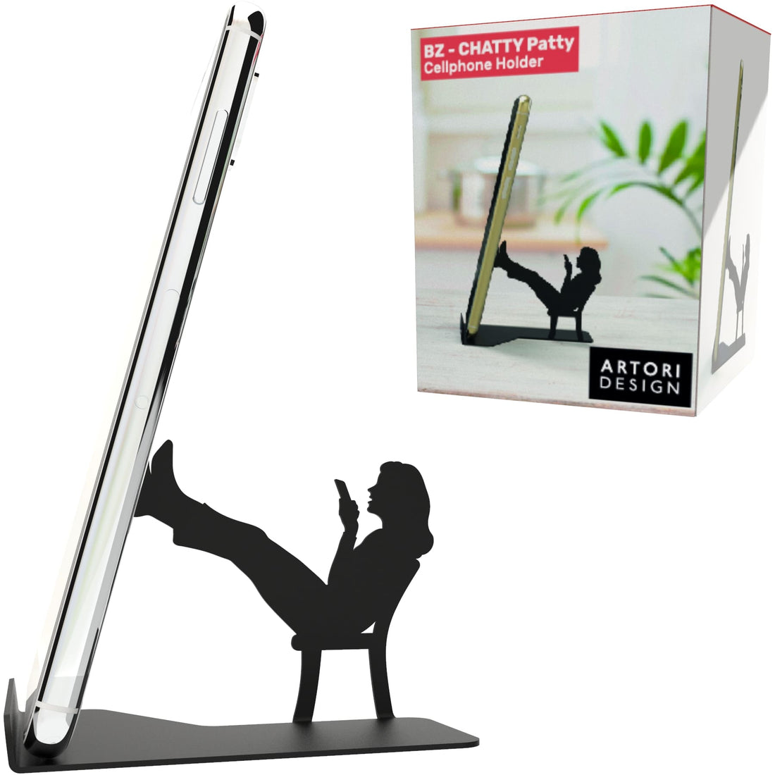 Chatty Patty - Metal Smartphone Stand