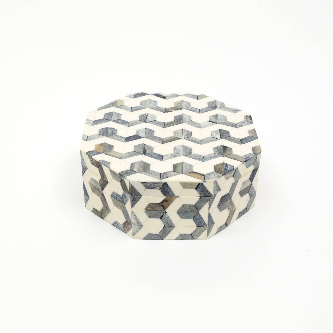 U Pattern Hexagon Box