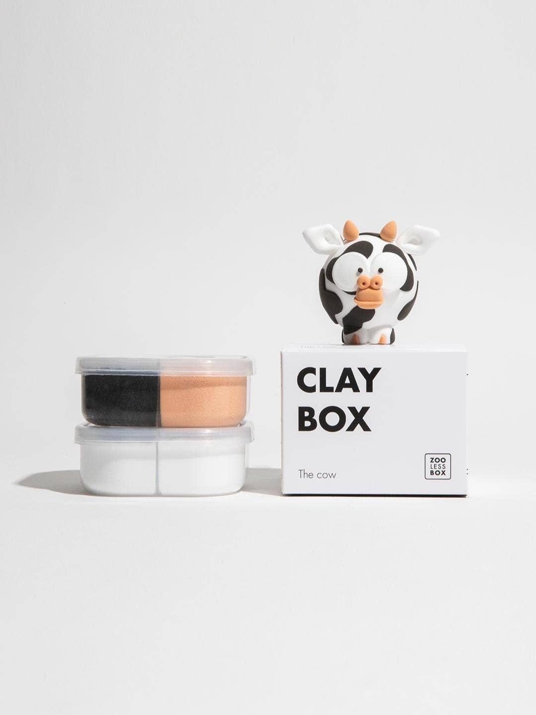 Cow DIY Air Dry Clay Kit