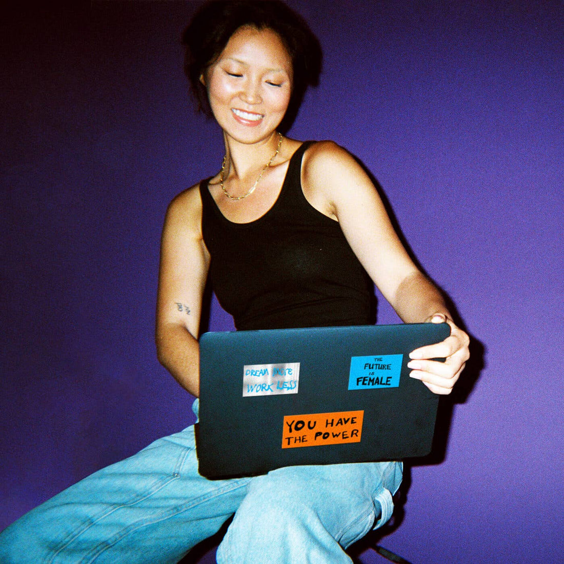 You Have The Power Sticker by Sam Durant