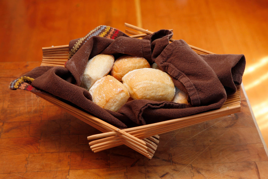 Tea Stained Folding Chopstick Basket