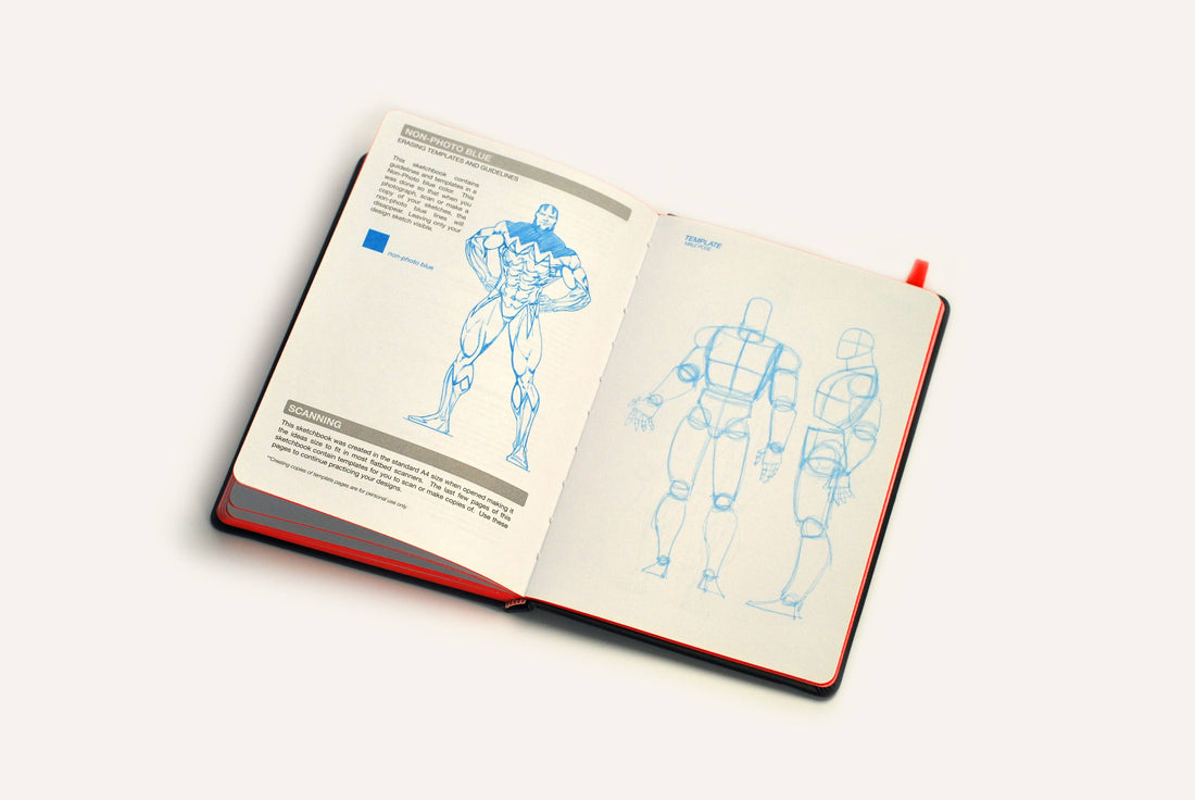 How To Draw Super Heroes Sketchbook