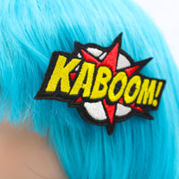 KaBoom! Comic Book Hair Clip