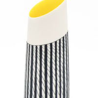 Small Vase with Yellow Interior