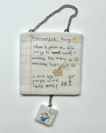 Smile More....Handmade Clay Art
