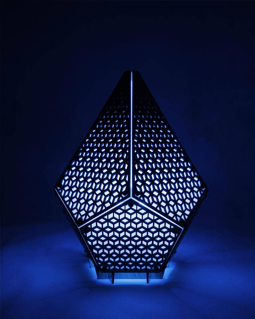 SINAR Tessellate 3D Papercraft Table Lamp