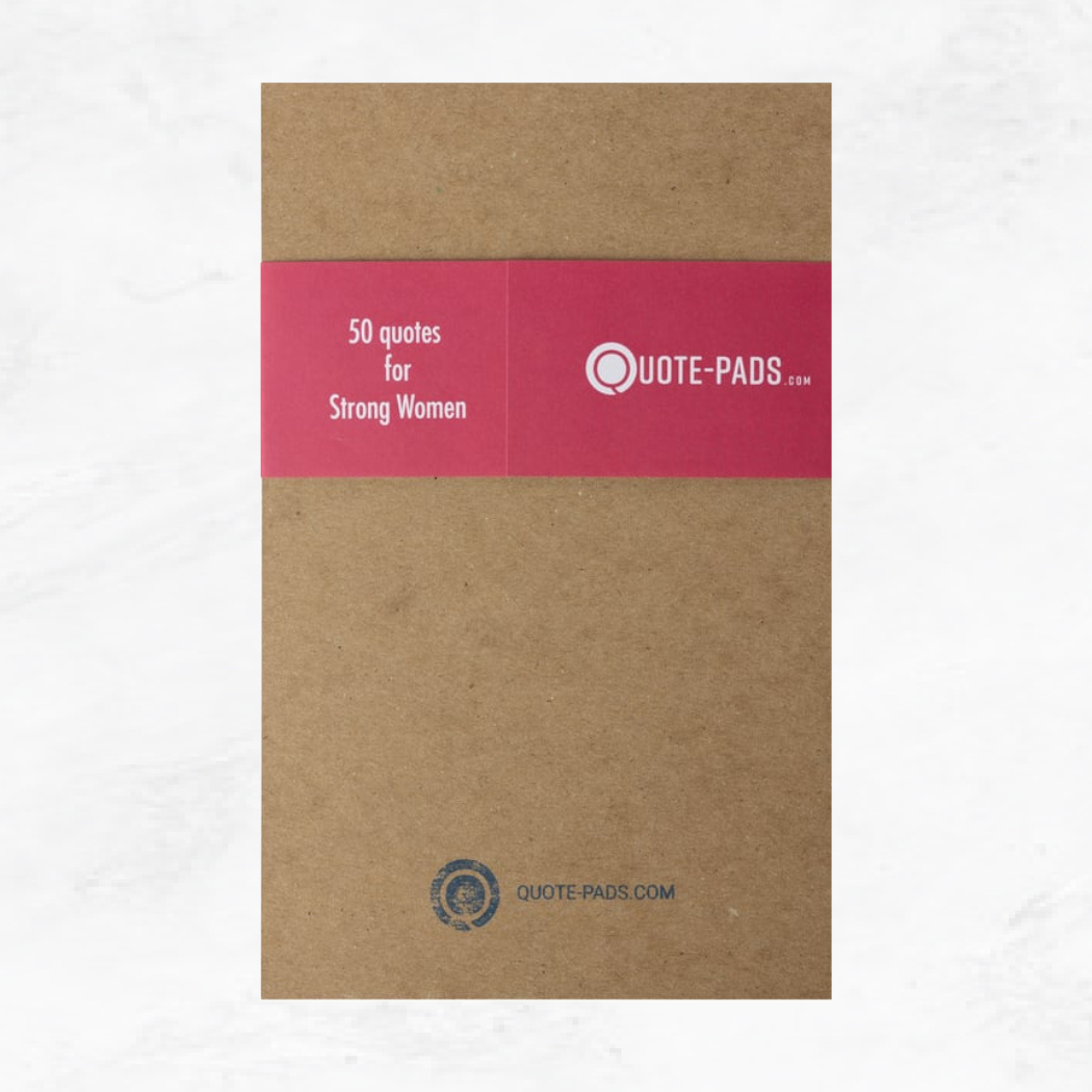 50 Strong Woman Quotes Notepad