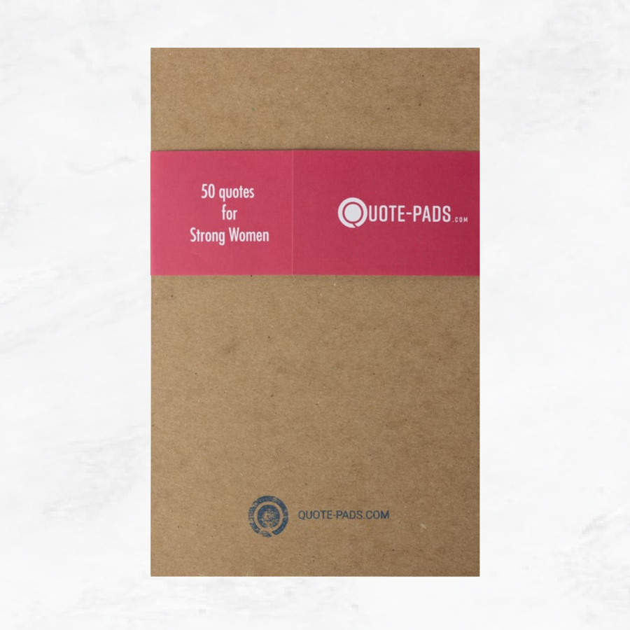 50 Strong Woman Quotes Notepad