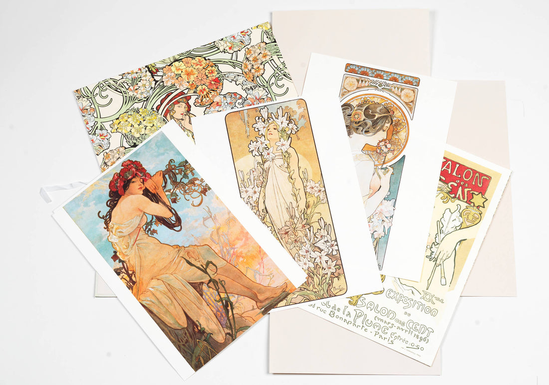 Alphonse Mucha Art Portfolio - 8 prints