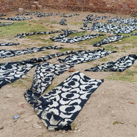 Sunset Block Print Scarf