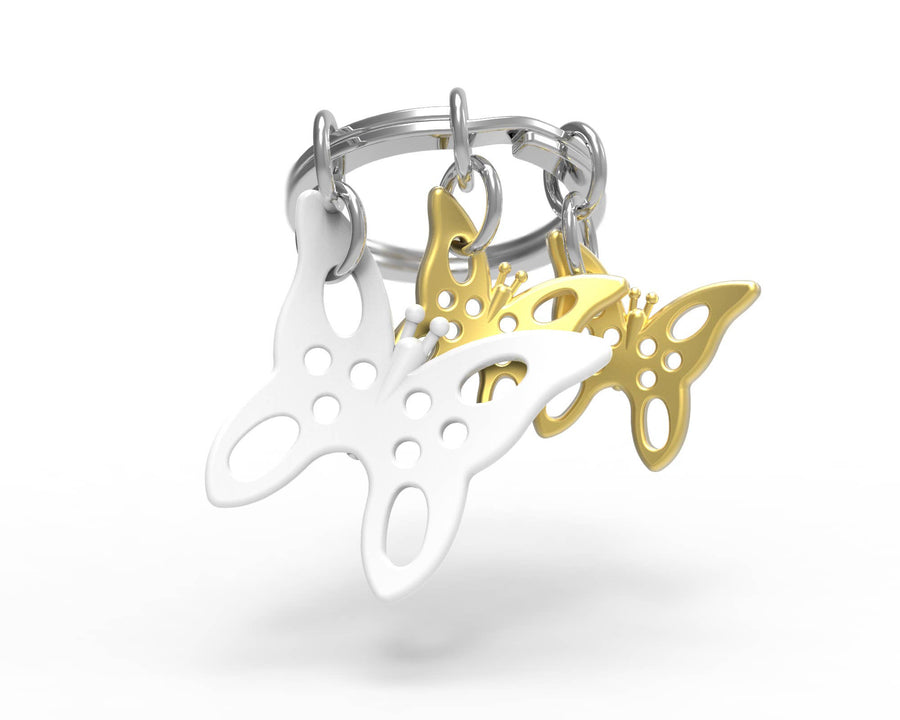 Butterfly Keyring